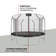 Hudora First trampoline 400V, fitness device. [Levering: 4-5 dage]